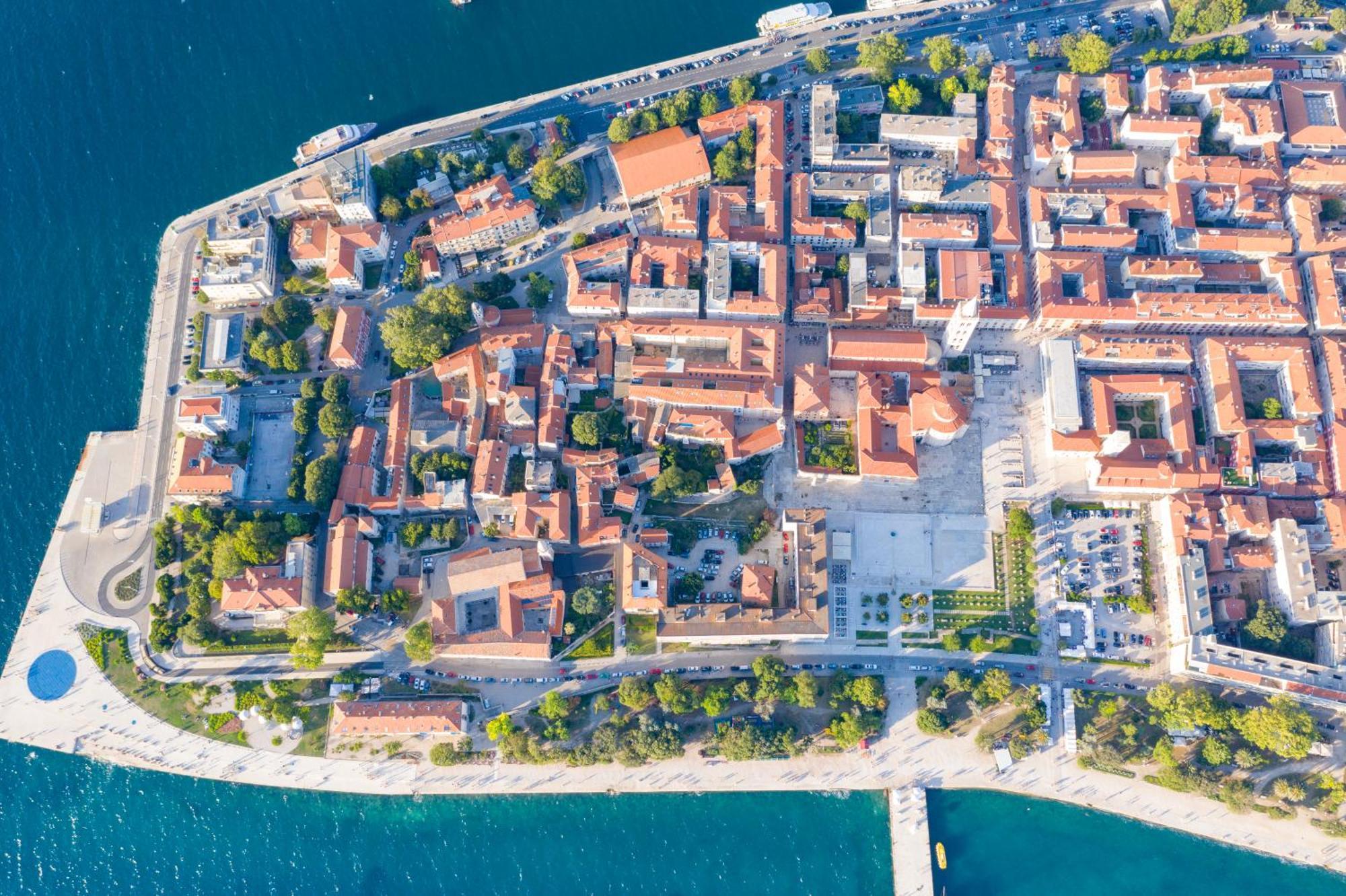 Apartment Oris, Private Parking, Garden Zadar Extérieur photo